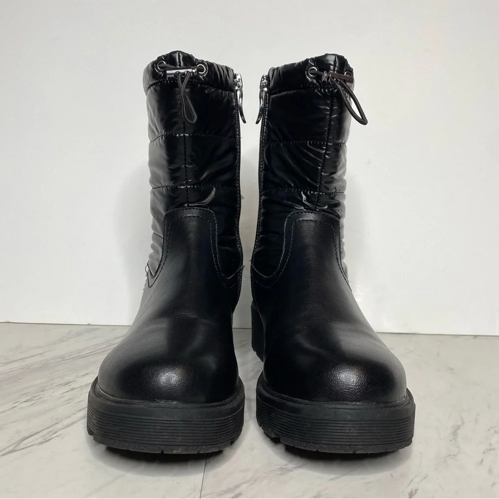 AquaDiva Black Puffer Boot 39